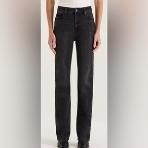 Henne Women’s Rory Jeans in Faded Black